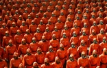 Parade des "forces paramilitaires et de sécurité publique" à Pyongyang le 9 septembre 2021