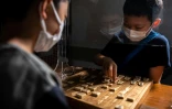 Cours de Shogi à Kashiwa, dans la banlieue de Tokyo, le 3 octobre 2021