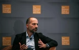 Le directeur général d'Uber Dara Khosrowshahi à New York le 4 décembre 2019