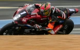 La Suzuki N.1 lors de la 48 édition des 24 Heures motos sur le circuit Bugatti au Mans le 20 avril 2025.
