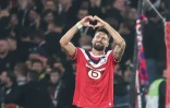 L'attaquant français de Lille Olivier Giroud a inscrit le but de la victoire contre Lens en match de la 9e journée de Ligue 1 le 30 octobre 2026 à Villeneuve-d'Ascq