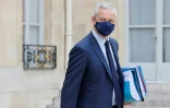 Le ministre de l'Economie Bruno Le Maire à la sortie de l'Elysée, le 23 juin 2021 à Paris