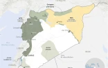 Syrie: le contrôle des territoires par les différentes forces