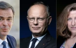 (g-d) Montage photos du 21 mai 2025 de l'ancien ministre de la Santé, Olivier Veran, de l'ancien Premier ministre Edouard Philippe et de l'ancienne ministre de la Santé Agnès Buzyn 
