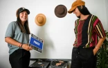 Le duo Pauza de DJ femmes, le 16 mai 2022 à La Havane, à Cuba