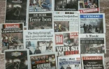 La Une des quotidiens belges le 23 mars 2016 à Bruxelles