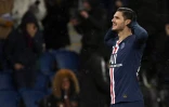 L'attaquant du PSG Mauro Icardi buteur contre Dijon, le 29 février 2020 au Parc des Princes 