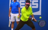 Serena Williams, lors d'une séance d'entraînement à Flushing Meadows, le 26 août 2016
