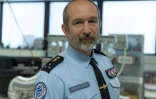 Le général Patrick Touron chef du Centre judiciaire de la gendarmerie française (PJGN) à Cergy dans le Val-d'Oise le 22 novembre 2021
