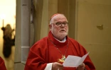 Le cardinal allemand Reinhard Marx lors d'une messe à la basilique Saint Johannes, le 29 juin 2021 à Berlin