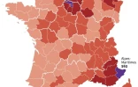 Covid-19 : l'incidence en France