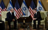 Antony Blinken et Naftali Bennett à Washington le 25 août 2021