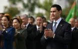 Le président Serdar Berdymoukhamedov, le 29 juin 2023 à Arkadag, au Turkménistan