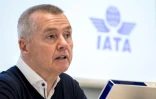 Le directeur général de l'Iata, Willie Walsh, le 6 décembre 2023 à Genève