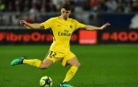 Le Belge Thomas Meunier face à Bordeaux au stade Mamut Atlantique, le 22 avril 2018 