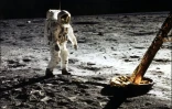 Buzz Aldrin sur la Lune, le 20 juillet 1969