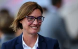 La sélectioneuse française Corinne Diacre lors du match contre l'Italie à l'Euro, le 10 juillet 2022 à Rotherham