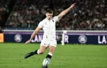Owan Farrell, le capitaine de l'équipe d'Angleterre, en demi-finale du Mondial contre la Nouvelle-Zélande à Yokohama, le 26 octobre 2019