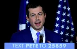 Le candidat à l'investiture démocrate Pete Buttigieg s'exprime lors d'une réunion électorale à Las Vegas, le 22 février 2020