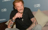 Johnny Hallyday le 29 avril 2016 à Noumea 