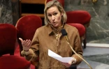 Laure Miller, députée du groupe Ensemble pour la République, s'exprime lors d'un débat parlementaire à l'Assemblée nationale, à Paris, le 26 janvier 2026
