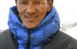 Phurba Tashi Sherpa, chef sherpa de l'agence Himalayan Experience, le 25 avril 2018, sur le camp de base de l'Everest
