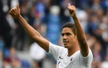 Le défenseur français Raphaël Varane buteur lors de la qualification de la France en demi-finale du Mondial le 6 juillet 2018