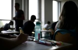 Dans un lycée de Bordeaux lors d'une épreuve du baccalauréat, le 15 juin 2022