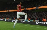 Le joueur de Manchester United Anthony Martial buteur lors du match nul 1-1 à Wolvermampton le 19 août 2019