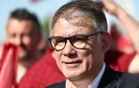 Olivier Faure le 1er mai 2025 à Dunkerque, dans le Nord