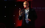 Le leader du parti travailliste Jeremy Corbyn lors d'un meeting à Liverpool le 19 octobre 2019
