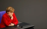 Angela Merkel au Bundestag, la chambre basse du Parlement allemand, le 21 novembre 2017 à Berlin.