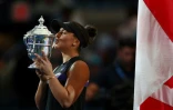 Bianca Andreescu, sacrée à l'US Open, le 7 septembre 2019 à Flushing Meadows, ne défendra pas son titre