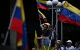 Manifestation de l'opposition au Venezuela, le 30 juillet 2024 Ă Caracas
