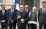 Le Premier ministre Sebastien Lecornu et plusieurs de ses ministres à Paris le 19 octobre 2026
