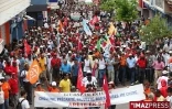Manifestation du Cospar (photo d'archives)