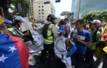 Manifestation contre le président venezuélien Nicolas Maduro à Caracas, le 16 septembre 2016