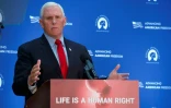 L'ancien vice-président américain Mike Pence, à Washington le 30 novembre 2021