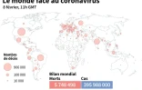 Le monde face au coronavirus