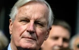 Le Premier ministre Michel Barnier le 12 septembre 2024 au Bourget-du-Lac, dans l'est de la France