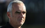 Le skipper Loïck Peyron à Saint-Malo le 31 octobre 2014