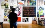 L'expostion "On est tous fous", de Ben, au musée Anatole Jakovsky, à Nice, le 12 mai 2023
