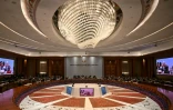 Réunion des ministres des Affaires étrangères des BRICS à New Delhi, en Inde, le 14 mai 2026