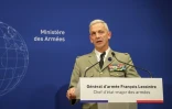 Le général François Lecointre, chef d'état-major de l'armée française, lors d'une conférence de presse à Paris le 10 mai 2019