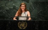L'ambassadrice américaine auprès des Nations unies, Samantha Power, le 13 octobre 2016 aux Nations unies à New York