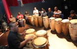 Mardi 12 Juillet 2011 Masterclass de percussions à Saint Paul
Photo Mamousse Mathieu