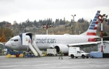 Un Boeing 737 MAX d'American Airlines à Renton dans l'Etat de Washington, le 18 novembre 2020