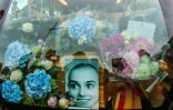 Les funérailles de la chanteuse irlandaise Sinead O'Connor, le 8 août 2023à Bray, au sud de Dublin