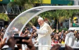 Le pape François à Maputo, le 5 septembre 2019