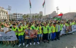 Des Libyens manifestent dans la capitale Tripoli contre les conditions de vie difficiles, le 1er juillet 2022 